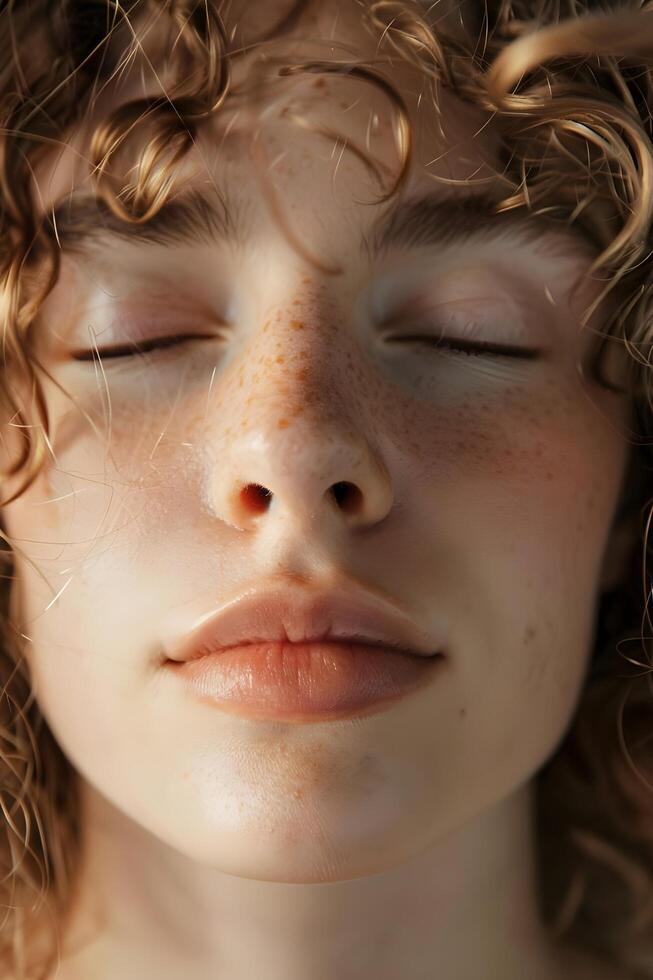 AI generated Mindful Recovery Woman Finding Support in Psychological Help Banner photo