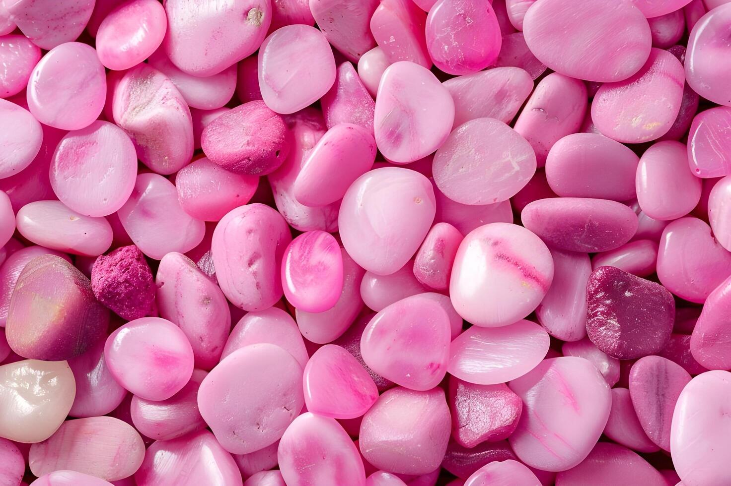 AI generated Pink Pebble Delight photo