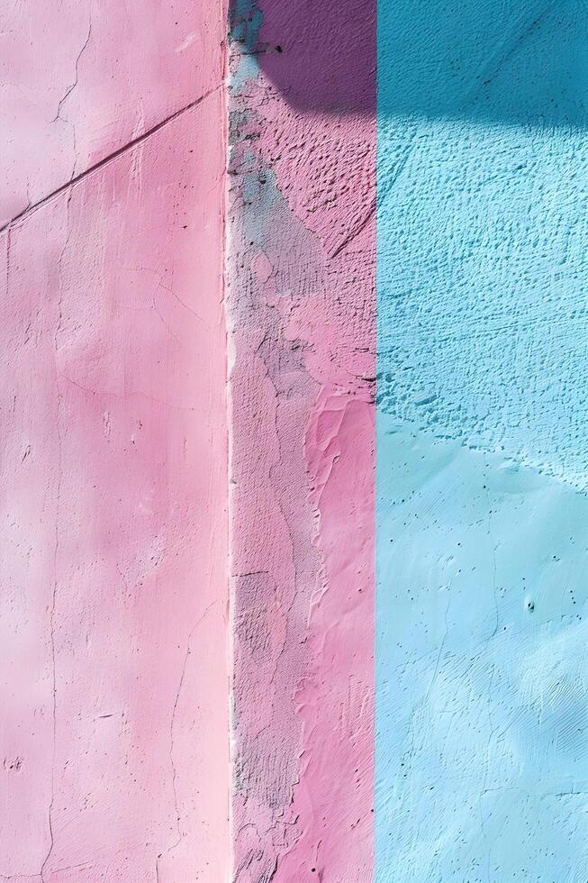 AI generated Pastel Geometry Abstract Patterns in Barbiecore Harmony photo