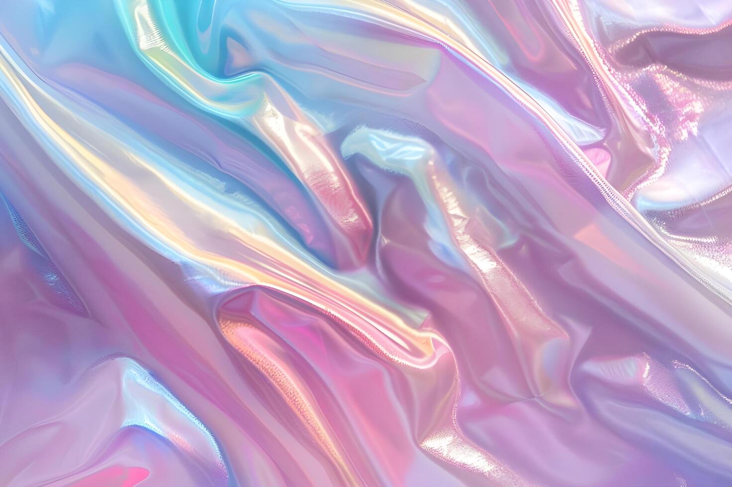 AI generated Metallic Candy Dreams Gradient Background with Shimmer photo