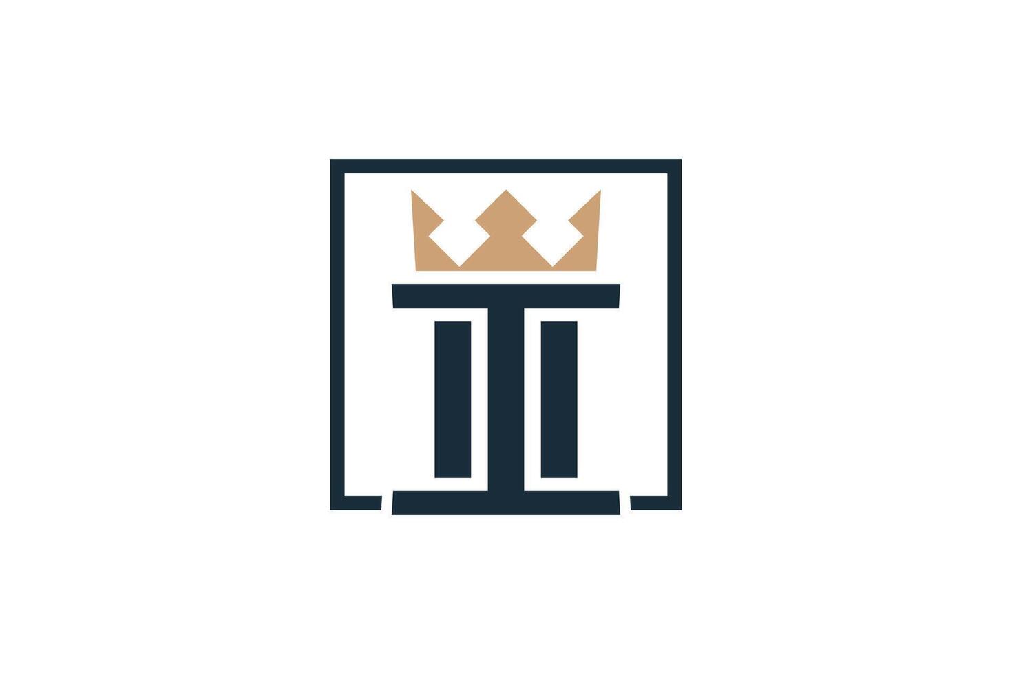 justice element design with combination pillar design vector