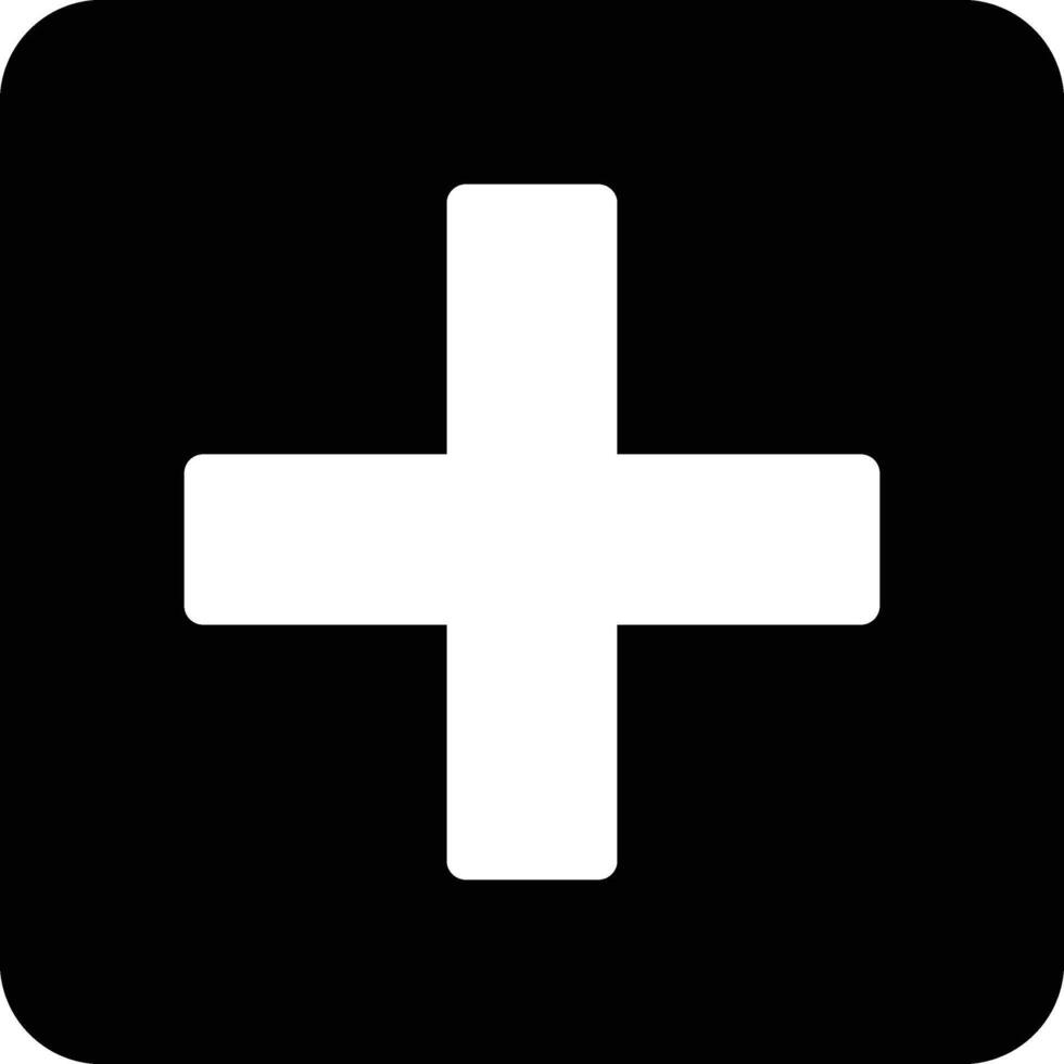 Emergency icon for hospitals or medical use vector