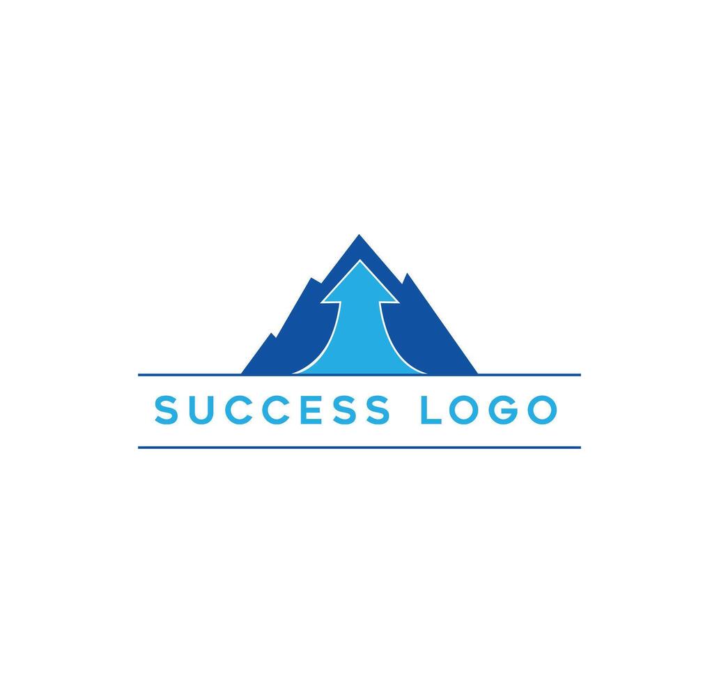 mountain adventure logo vector illustration isolated