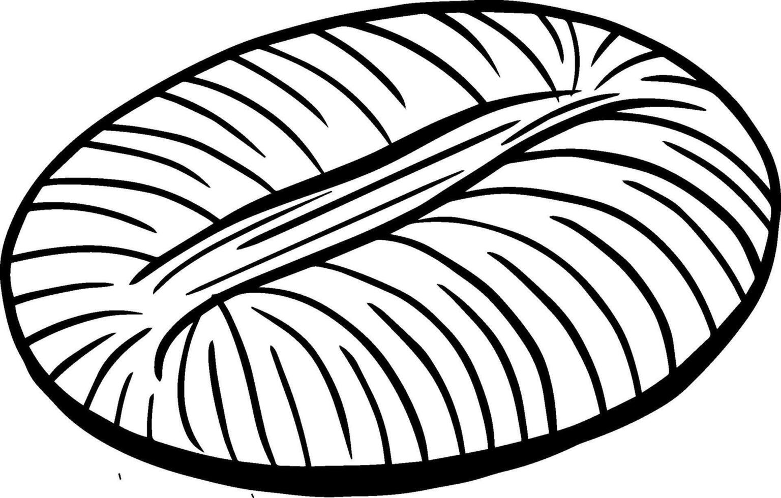 coffee bean hand drawn engraved sketch drawing vector