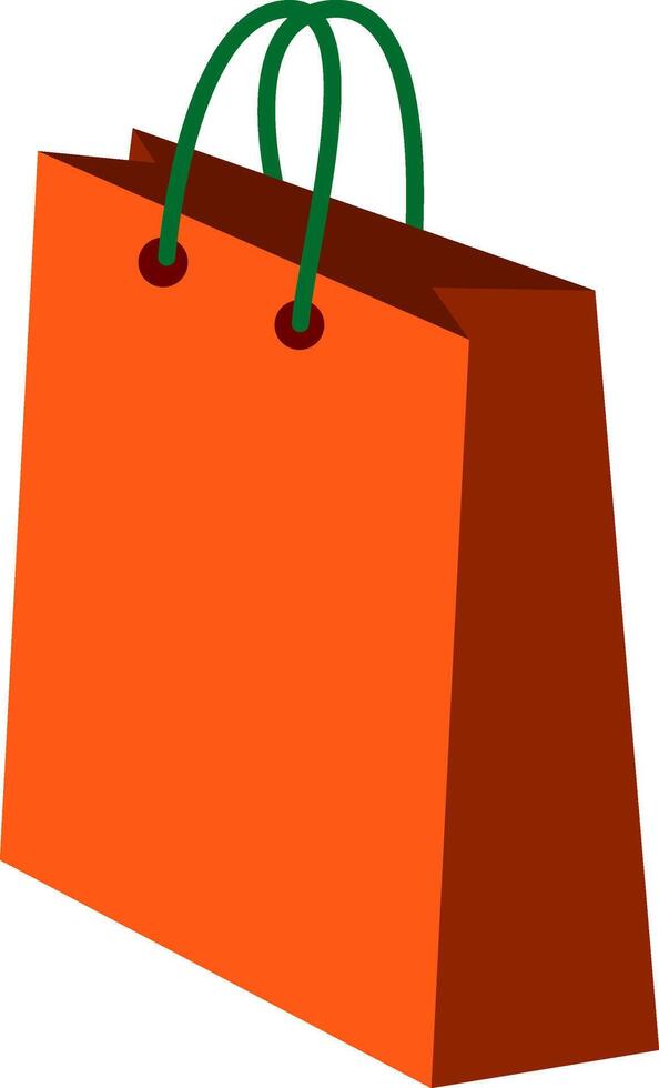 shopping bag isolated vector