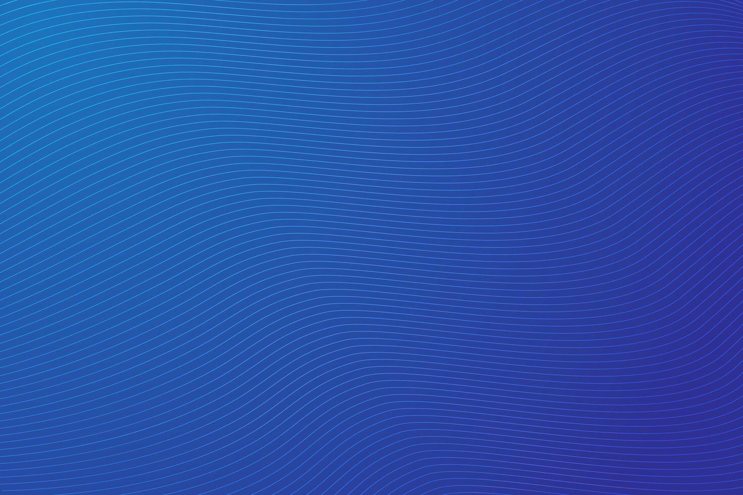 modern abstract blue wavy lines background vector