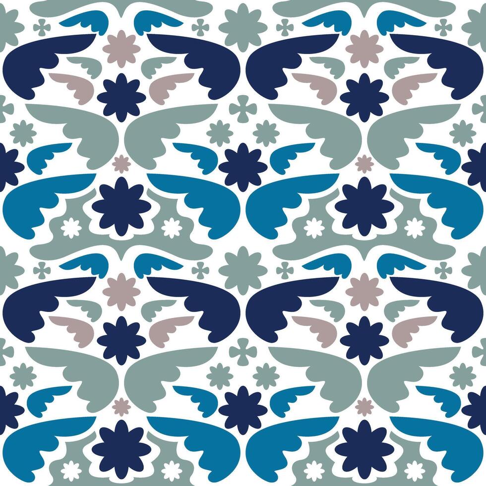 decorative seamless pattern vector