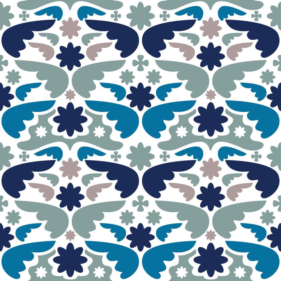 decorative seamless pattern vector