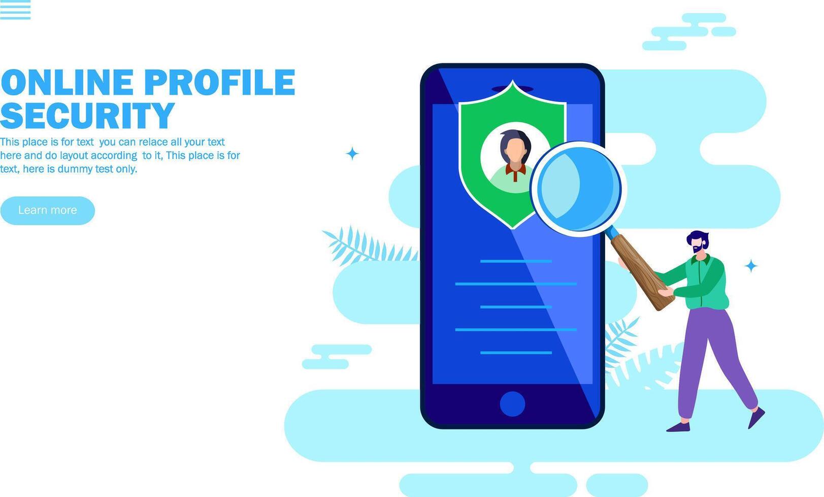 online profile security against unwanted search vector