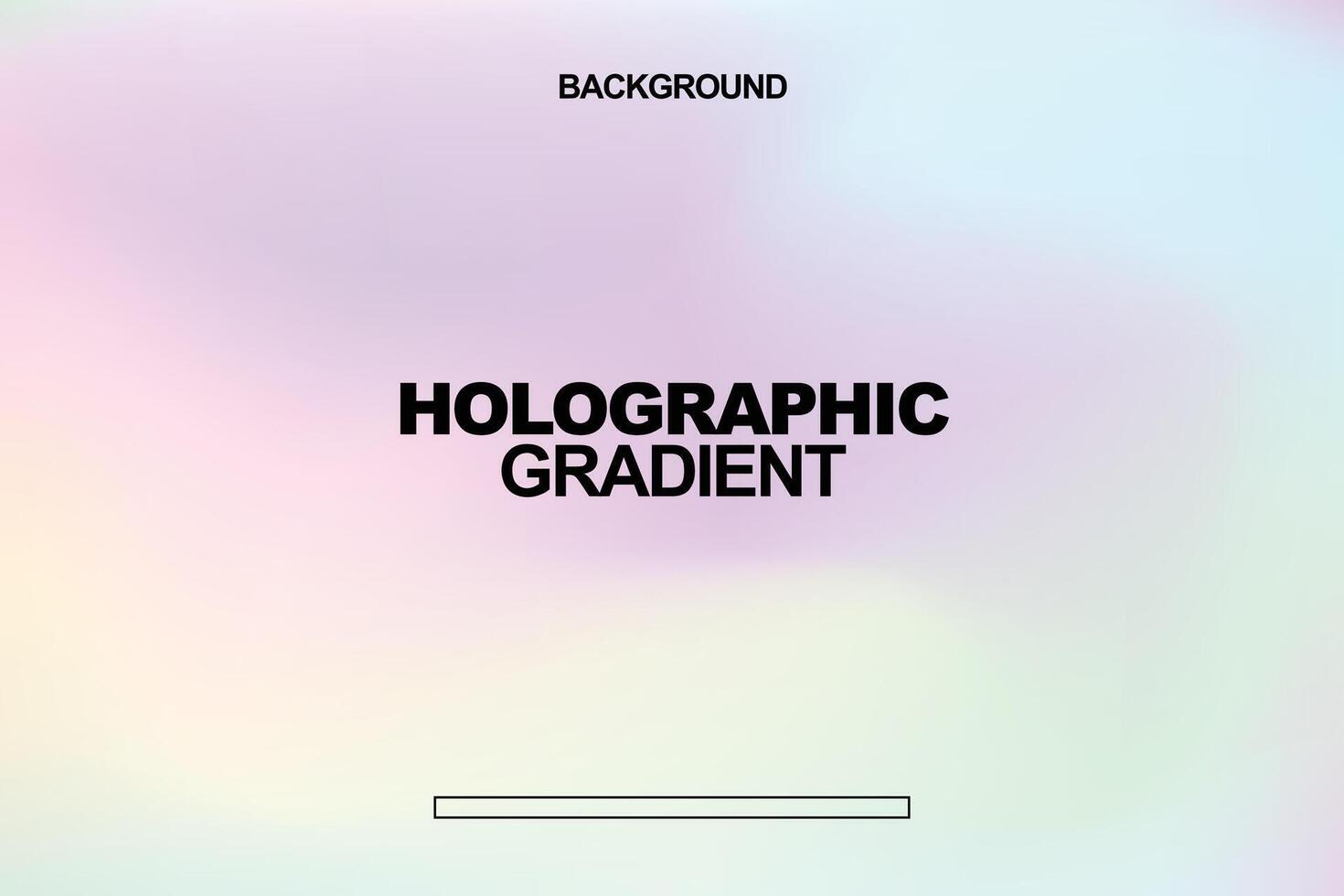 soft pastel holographic gradient background vector