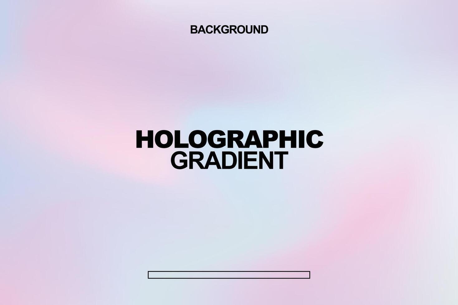 soft pastel holographic gradient background vector