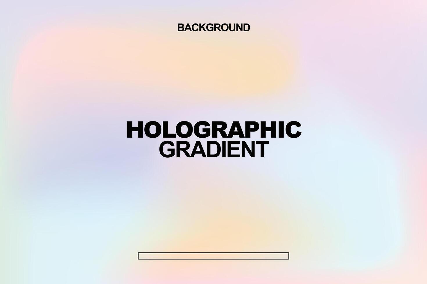 soft pastel holographic gradient background vector