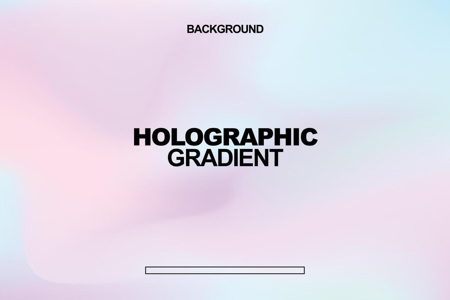 soft pastel holographic gradient background vector