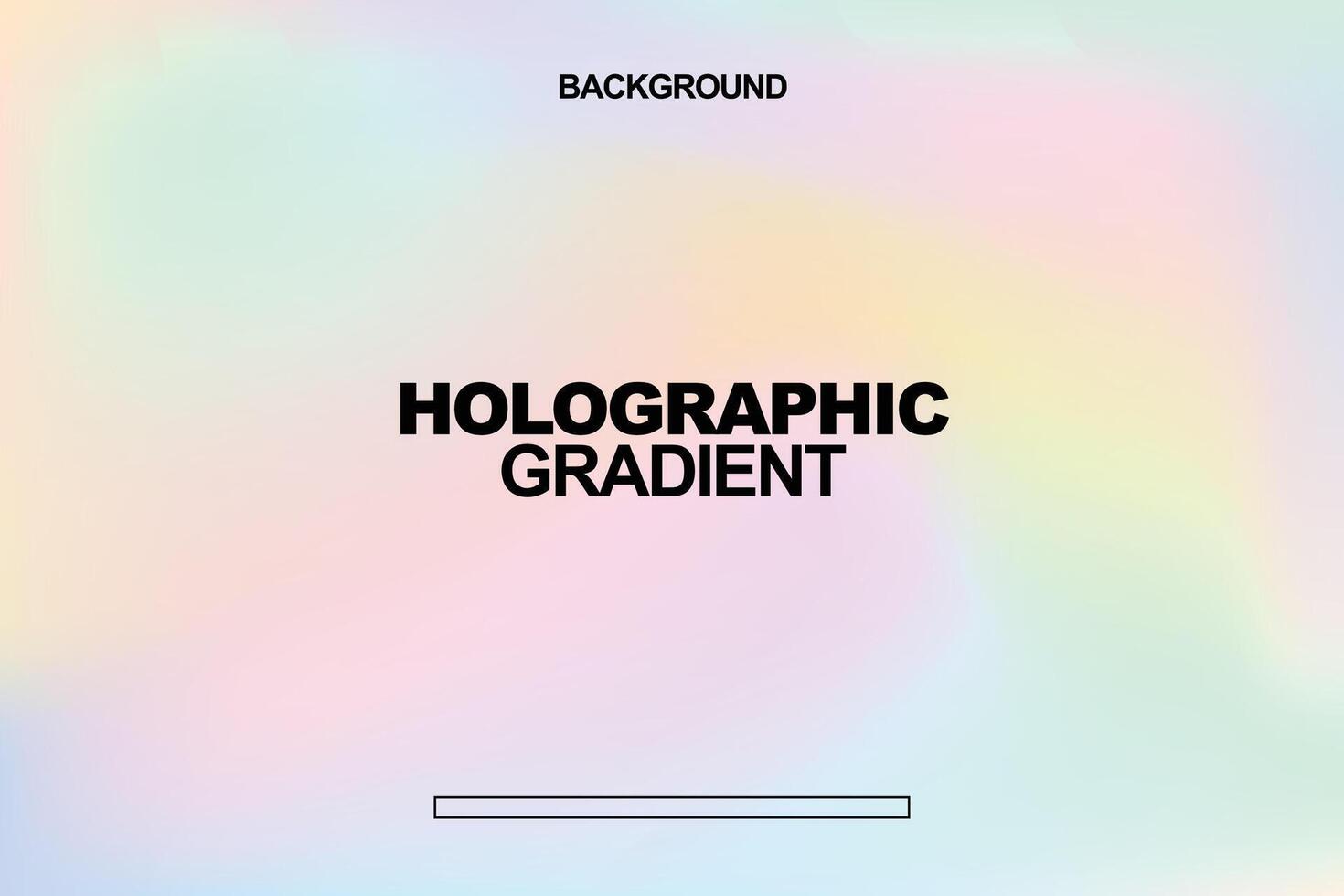 soft pastel holographic gradient background vector