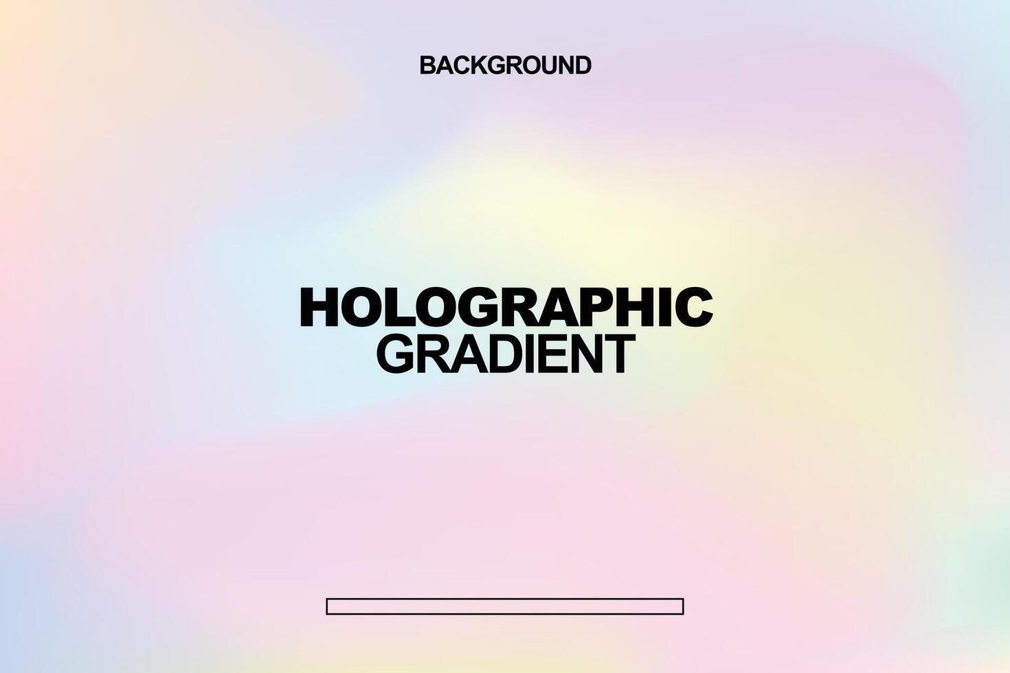 soft pastel holographic gradient background vector