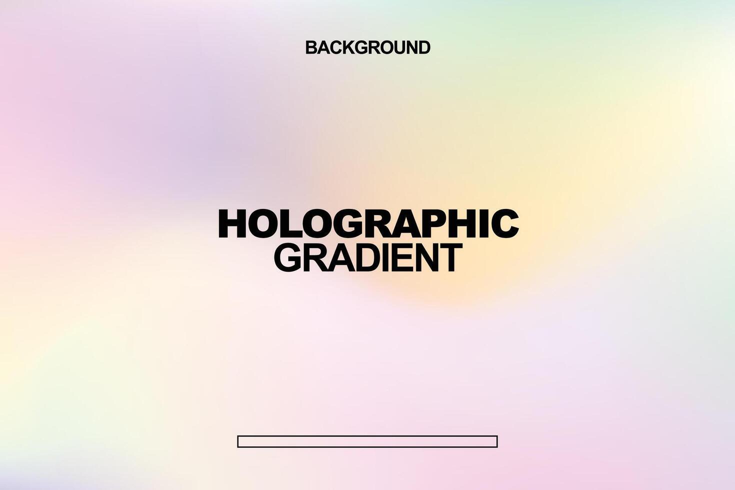 soft pastel holographic gradient background vector