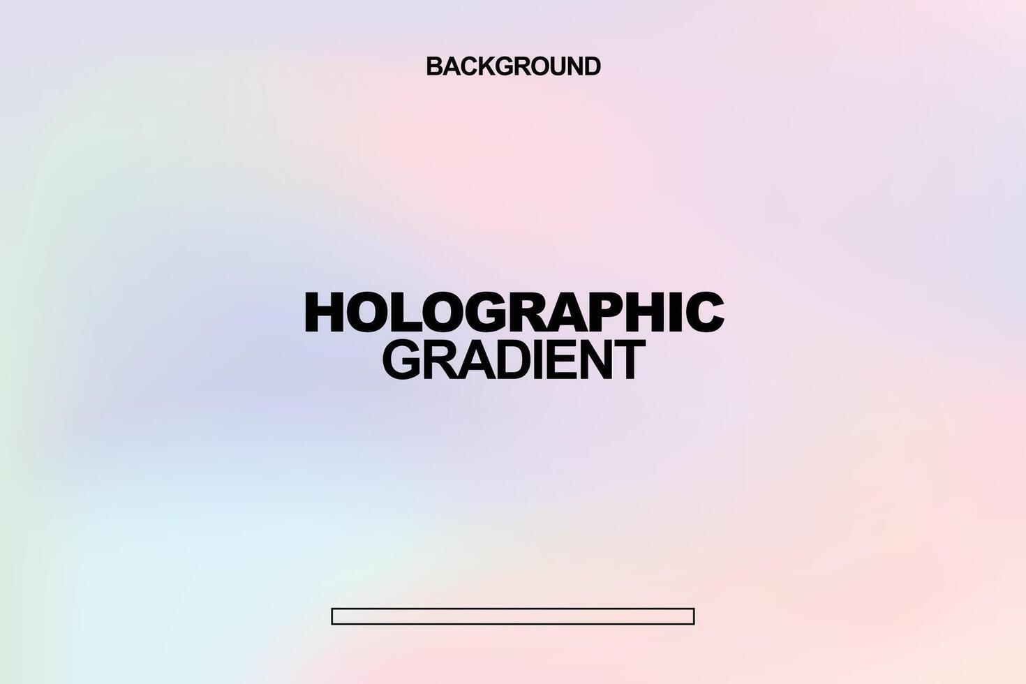 soft pastel holographic gradient background vector