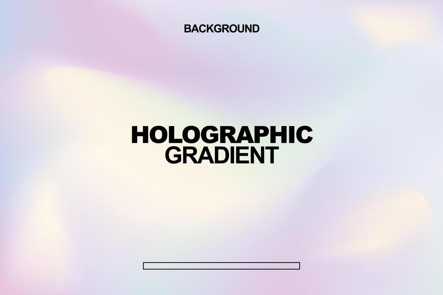 soft pastel holographic gradient background vector