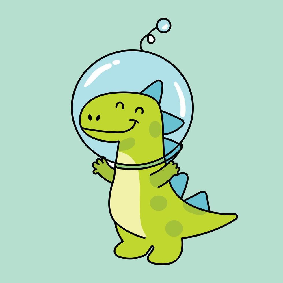 Baby Dinosaur vector. vector