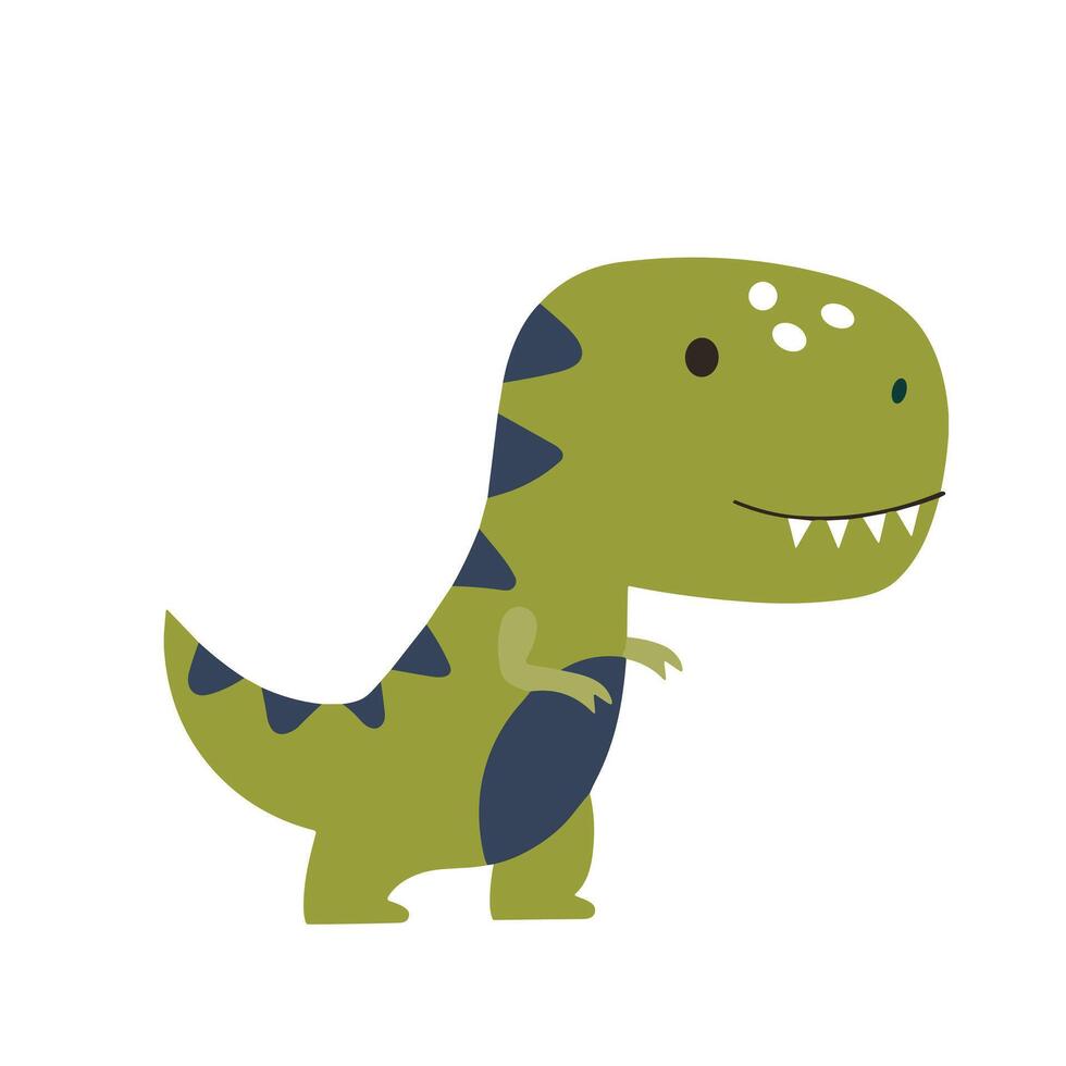 bebé dinosaurio vector. vector