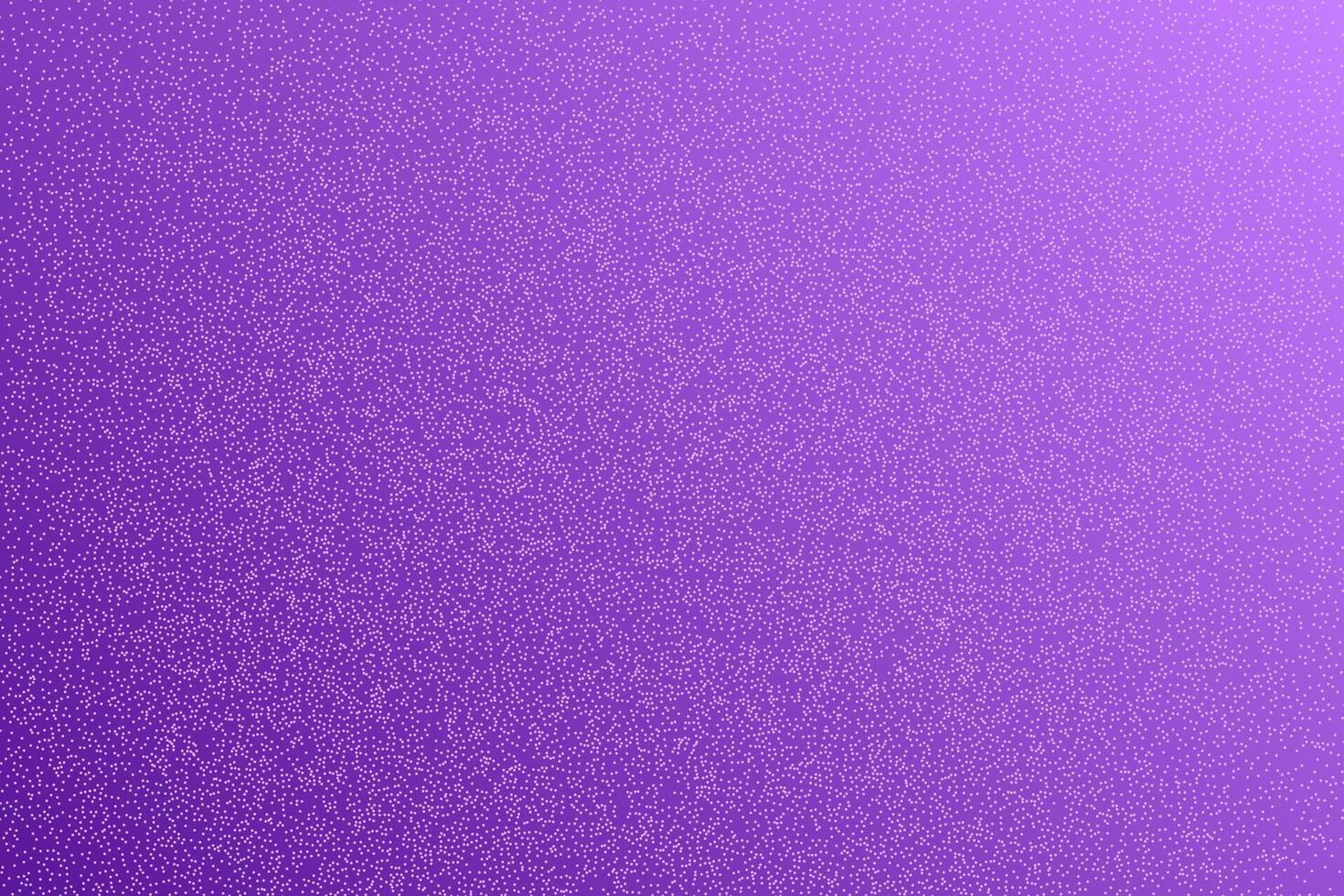 Lilac dotted textured background, noisy gritty dot halftone effect, vector neon illustration. Fashionable banner in grunge style.