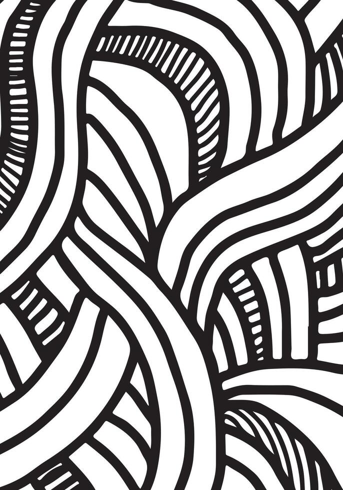 Abstract contemporary aesthetic background.doodle background. vector