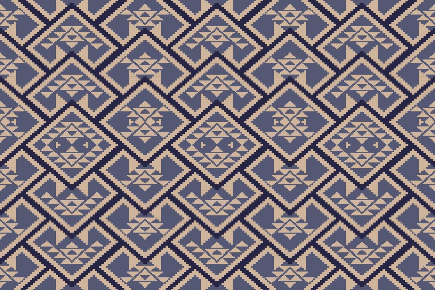 Geometric Ethnic Seamless Pattern Oriental Design for Background or Wallpaper vector