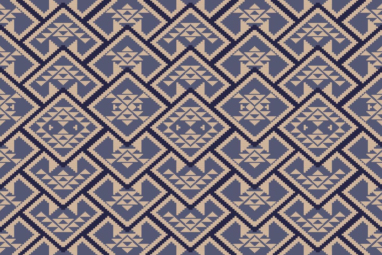 Geometric Ethnic Seamless Pattern Oriental Design for Background or Wallpaper vector