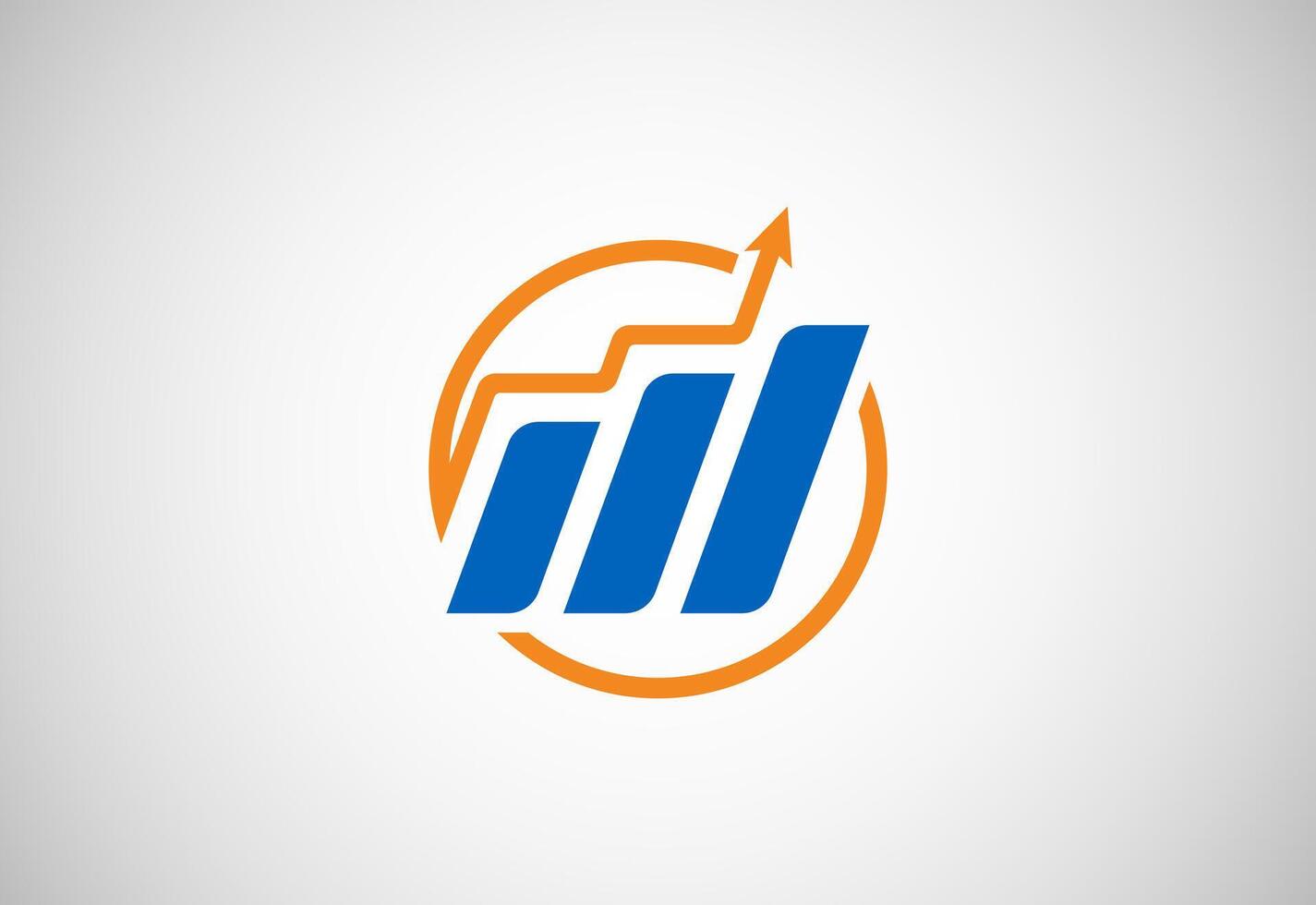 Business finance accounting logo sign symbol vector illustration