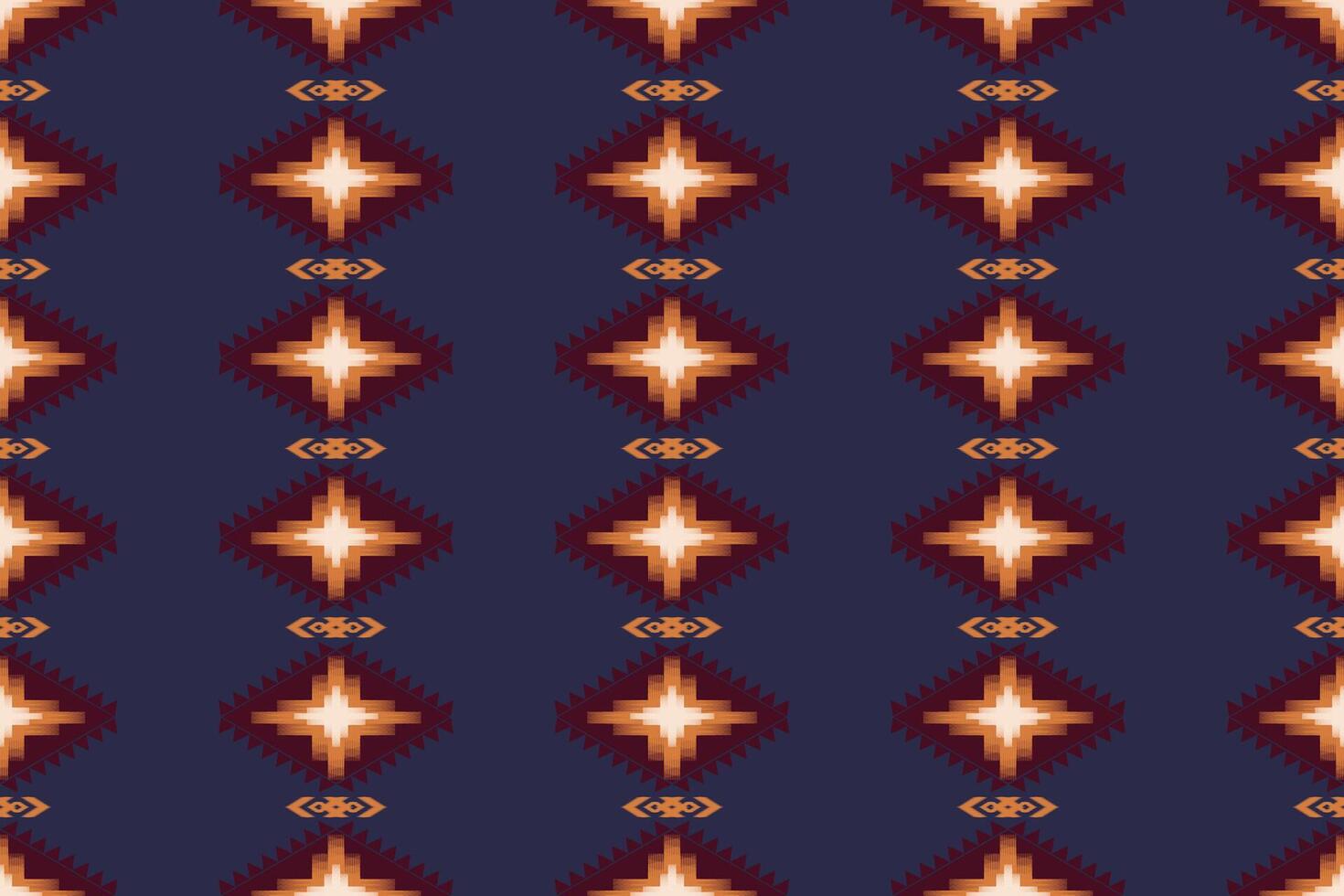 Geometric seamless ethnic pattern. Geometric ethnic pattern can be used in fabric design for clothes, wrapping, textile, embroidery, carpet vector