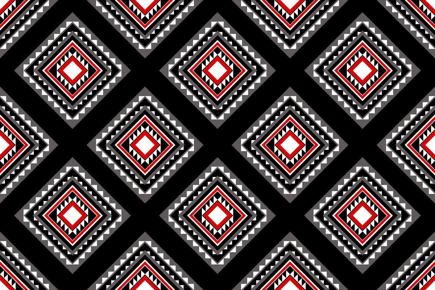 Geometric seamless ethnic pattern. Can be used in fabric design for cloth, fabric, carpet vector