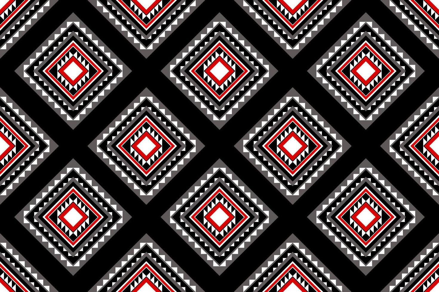 Geometric seamless ethnic pattern. Can be used in fabric design for cloth, fabric, carpet vector