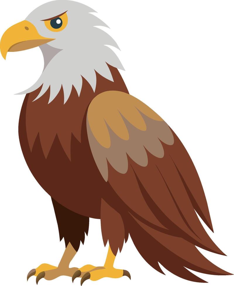 Illustration of an eagle vector design