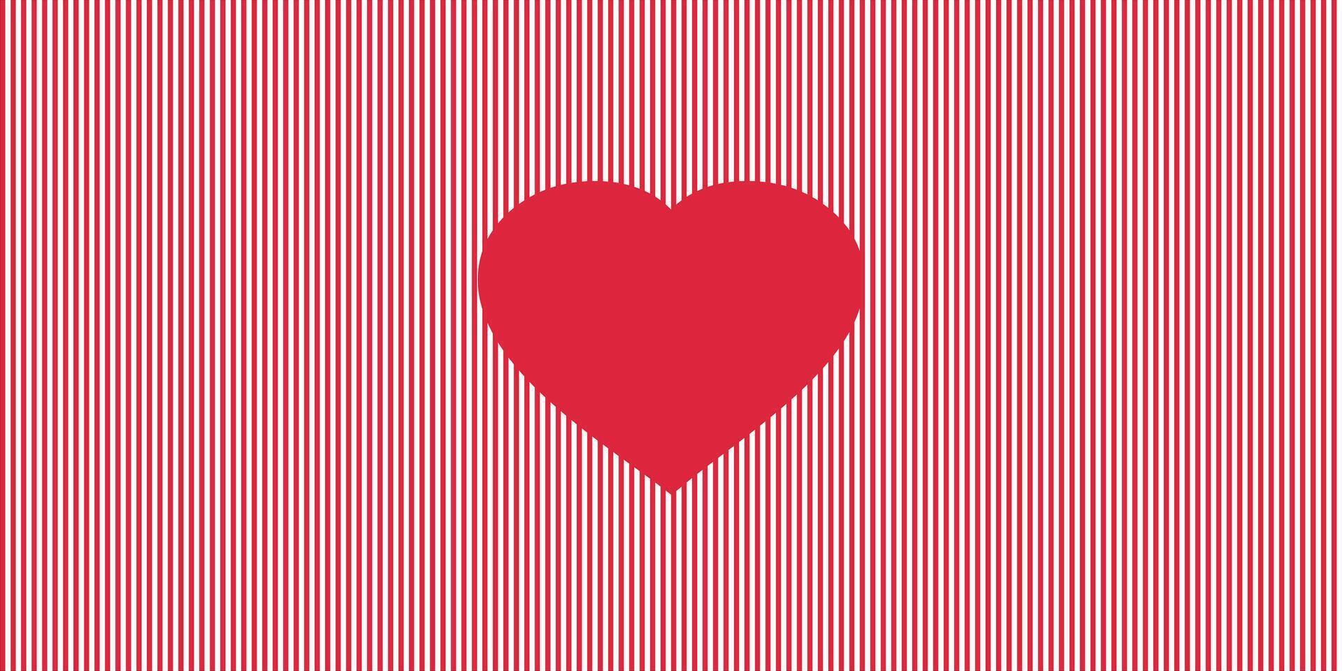 Cute love heart seamless pattern illustration. Cute romantic pink hearts background print. Valentine's day holiday, romantic wedding design. vector