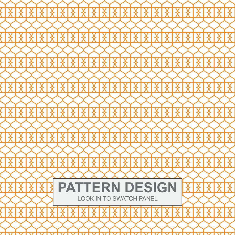 Seamless Pattern Design, Islamic Pattern, Geometric Pattern vector