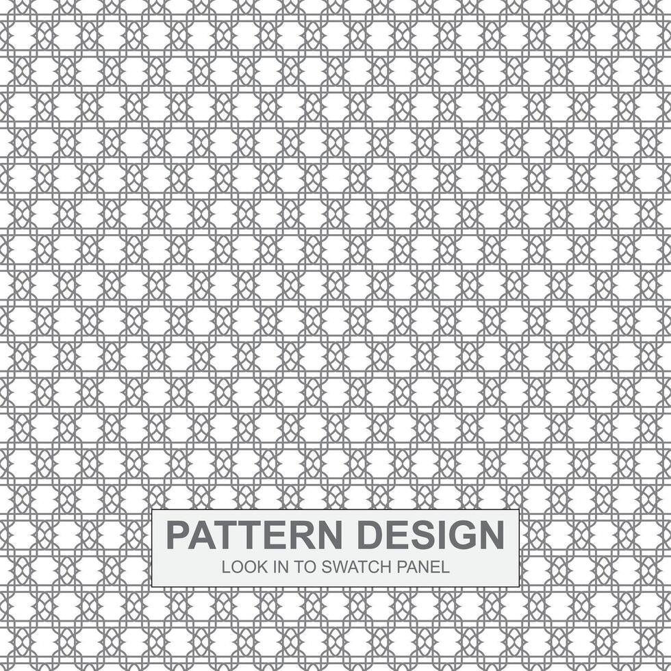 Seamless Pattern Design, Islamic Pattern, Geometric Pattern vector