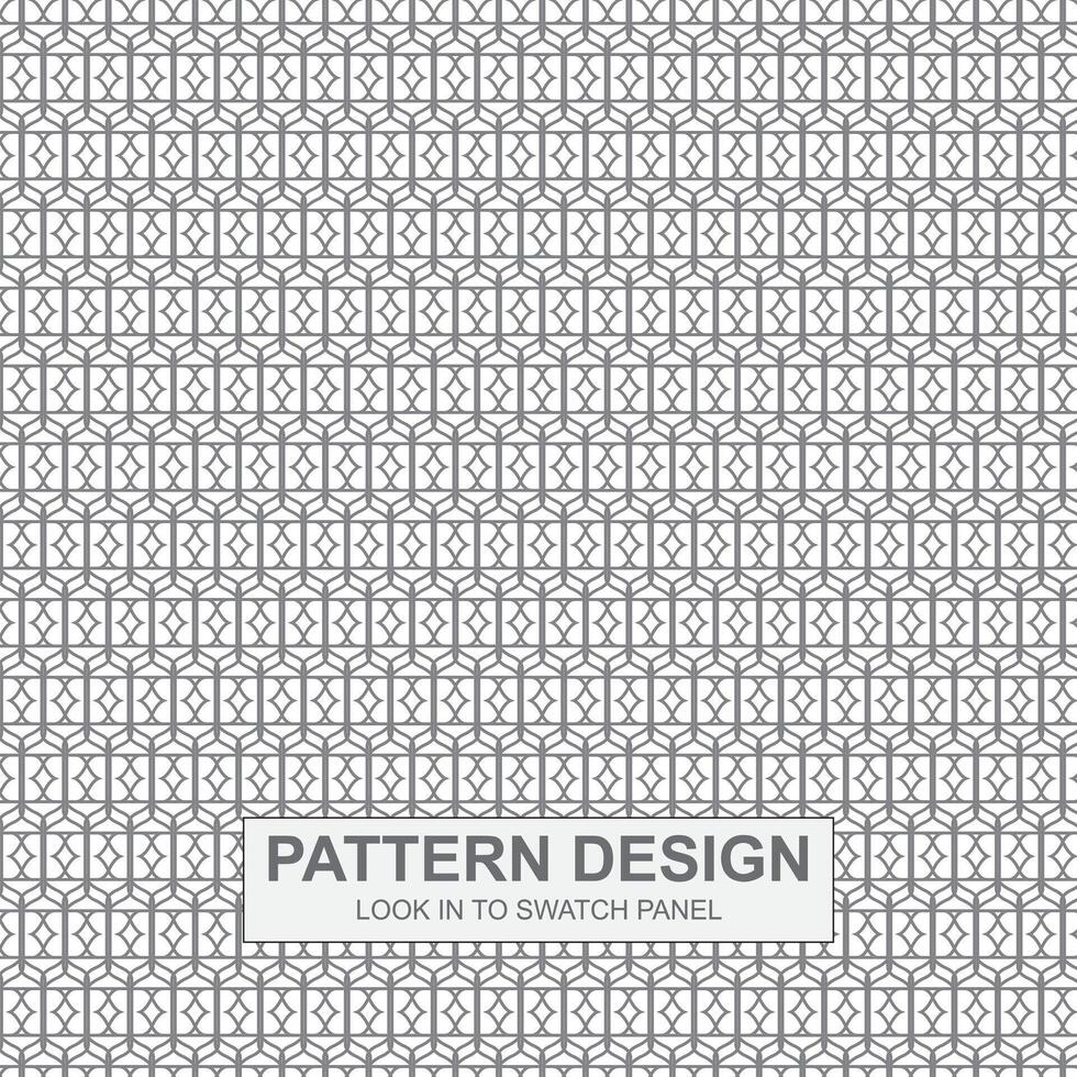 Seamless Pattern Design, Islamic Pattern, Geometric Pattern vector