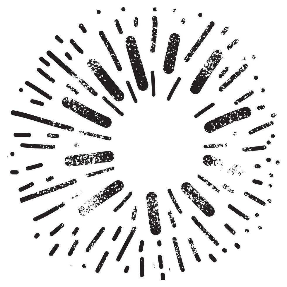 Starburst hand drawn, doodle design element. Sun burst sketch illustration. vector