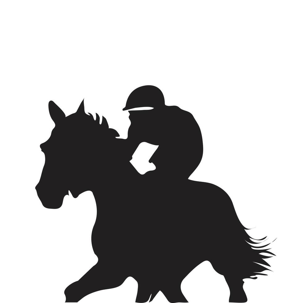 The young jockey, dressed in tender affection, tends to his animated horse, their bond clear in mutual excitement and anticipation of the next race. Vector Graphics
