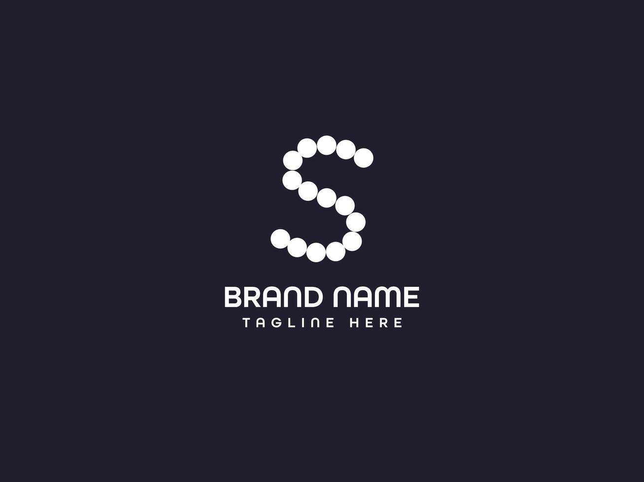letra logo para tu negocio y empresa identidad vector