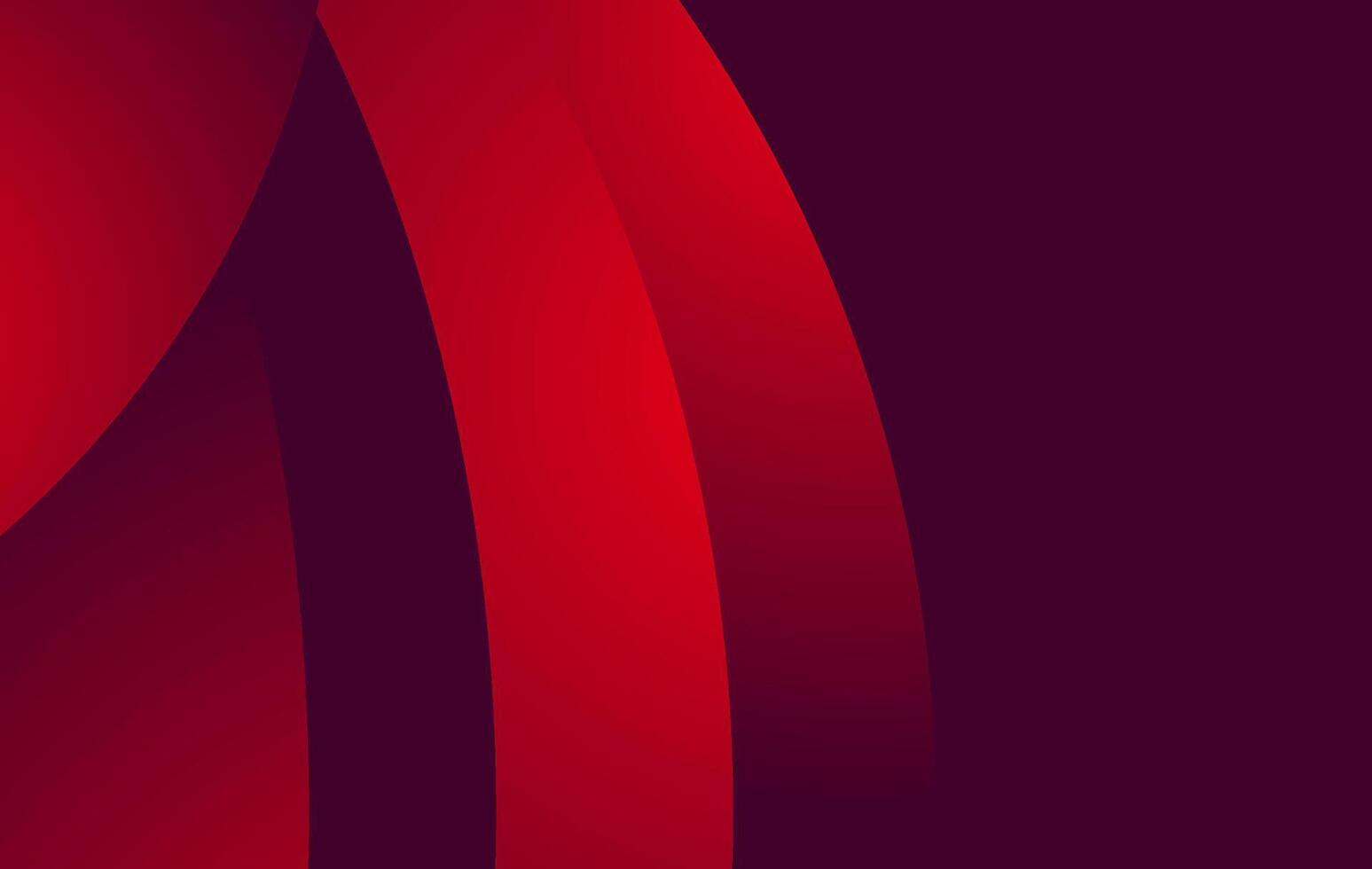 red vector illustration on black background