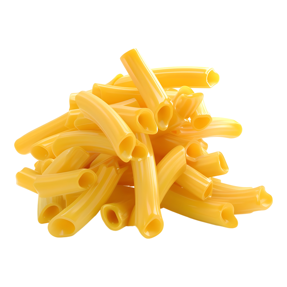 AI generated 3D Rendering of a Pasta on Transparent Background - Ai Generated png