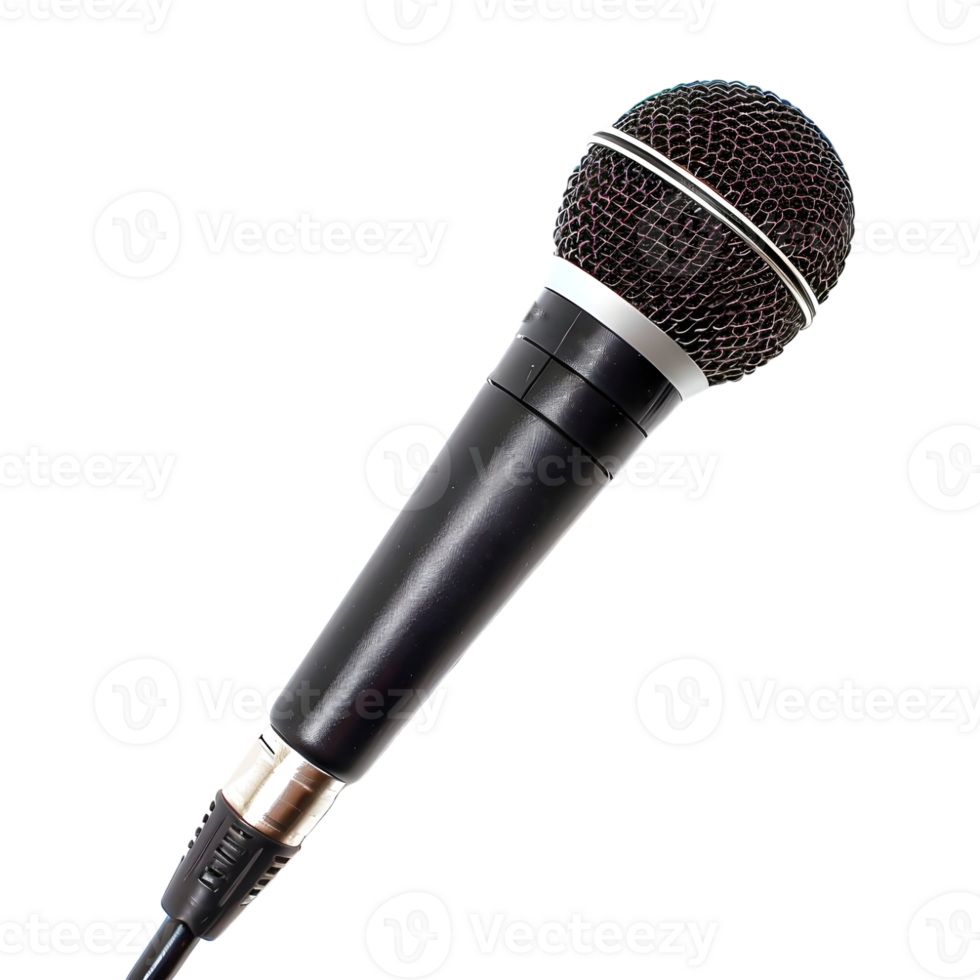 AI generated Studio Podcast Microphone on Transparent background - Ai Generated png