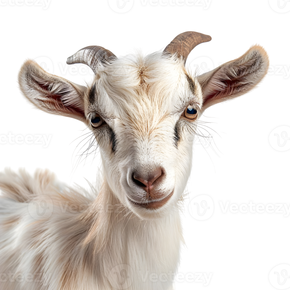 AI generated Young Goat on Transparent background - Ai Generated png