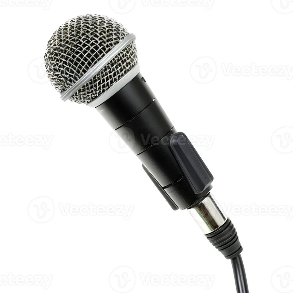 AI generated Studio Podcast Microphone on Transparent background - Ai Generated png