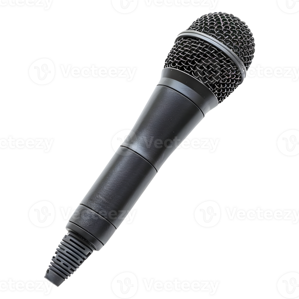 AI generated Studio Podcast Microphone on Transparent background - Ai Generated png