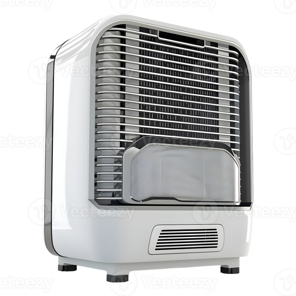 AI generated 3D Rendering of a Floor Air Conditioning on Transparent Background - Ai Generated png