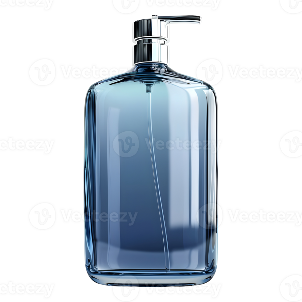 AI generated 3D Rendering of a Handwasher Bottle on Transparent Background - Ai Generated png