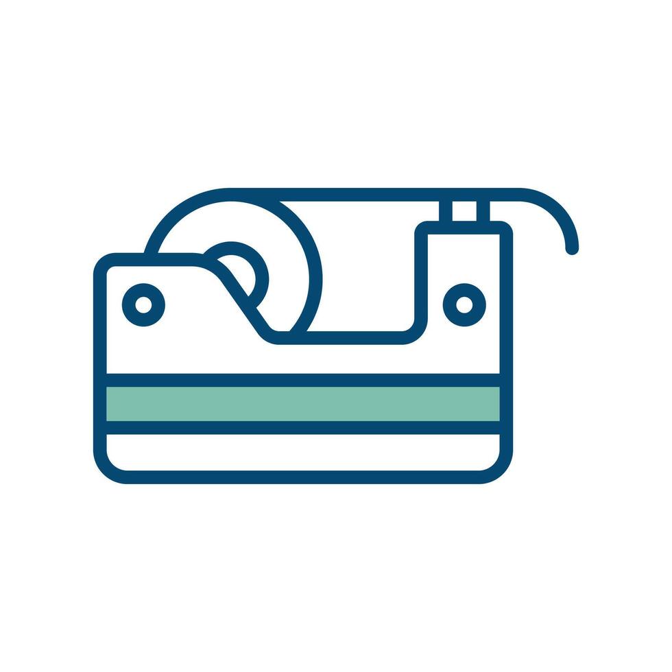 tape dispenser icon vector design template in white background