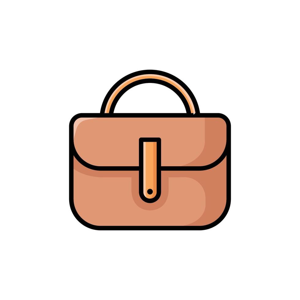 purse icon vector design template in white background